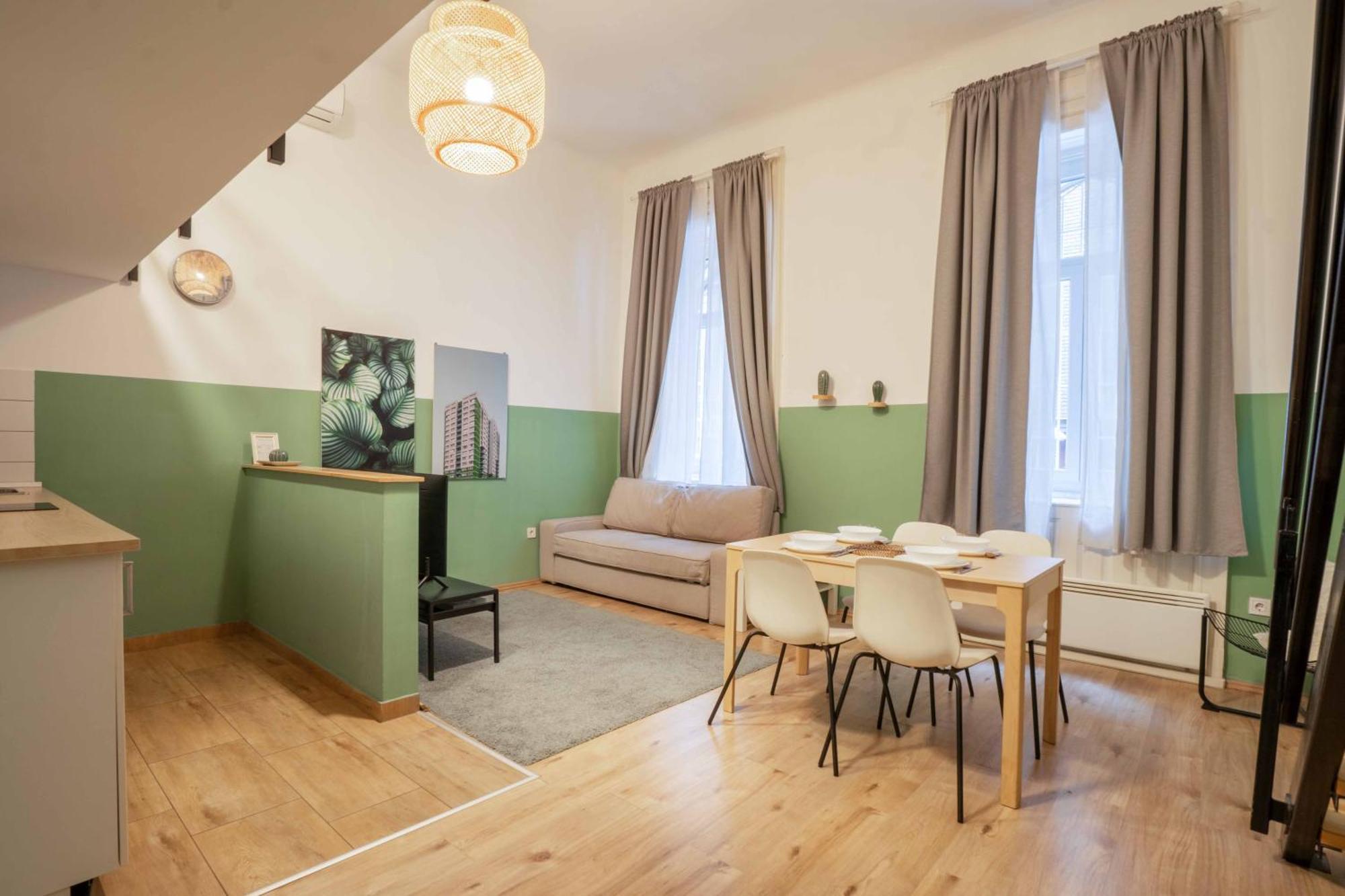 Cosy Studio In Terezvaros W41 Green Budapeszt Zewnętrze zdjęcie